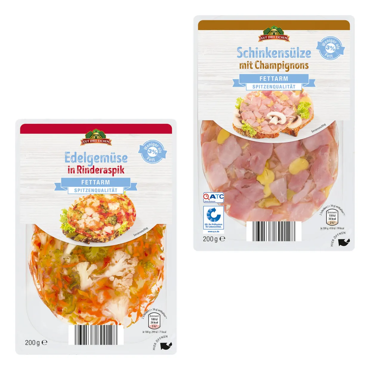 Aspik-Spezialitäten