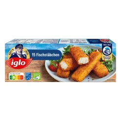 Backfisch-Stäbchen / Fischstäbchen