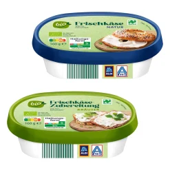 Bio-Frischkäse / -zubereitung