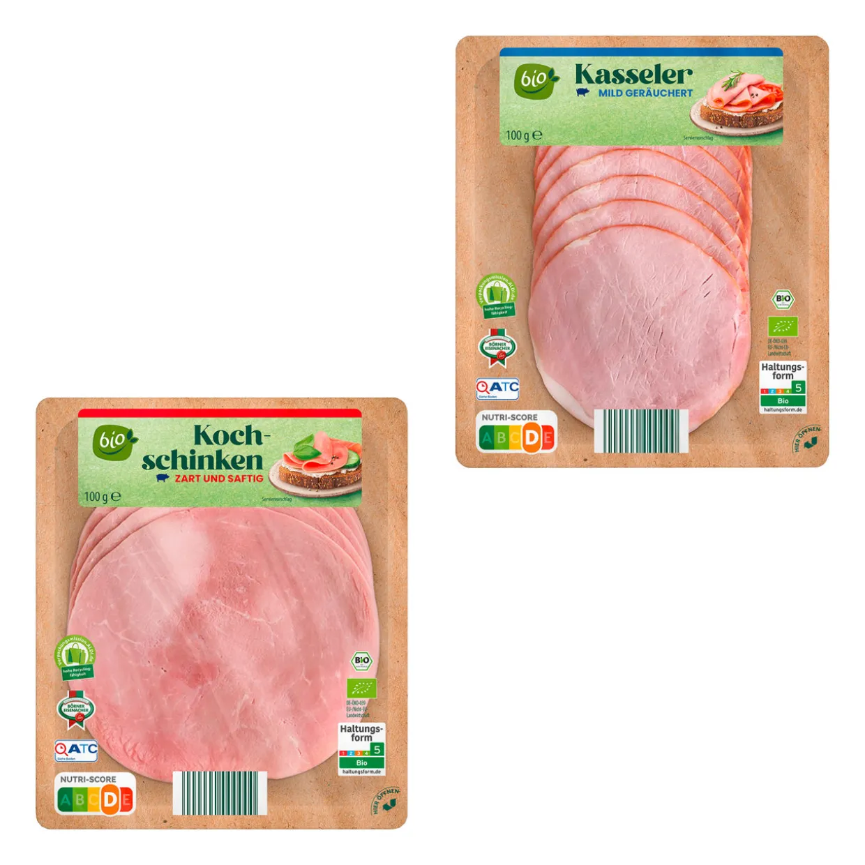 Bio-Kochschinken / -Kasseler