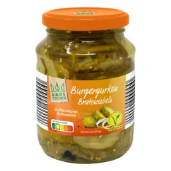 Burgergurken in Scheiben