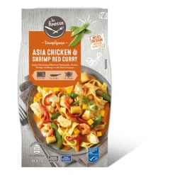 Dampfgar-Fertiggericht