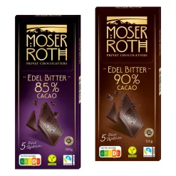 Edel-Bitter-Chocolade 85 % / 90 %