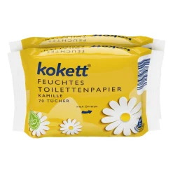 Feuchtes Toilettenpapier
