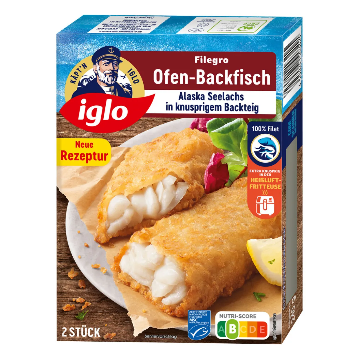 Filegro Ofen-Backfisch
