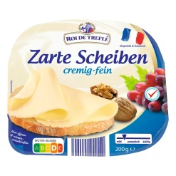 Französische Weichkäsescheiben