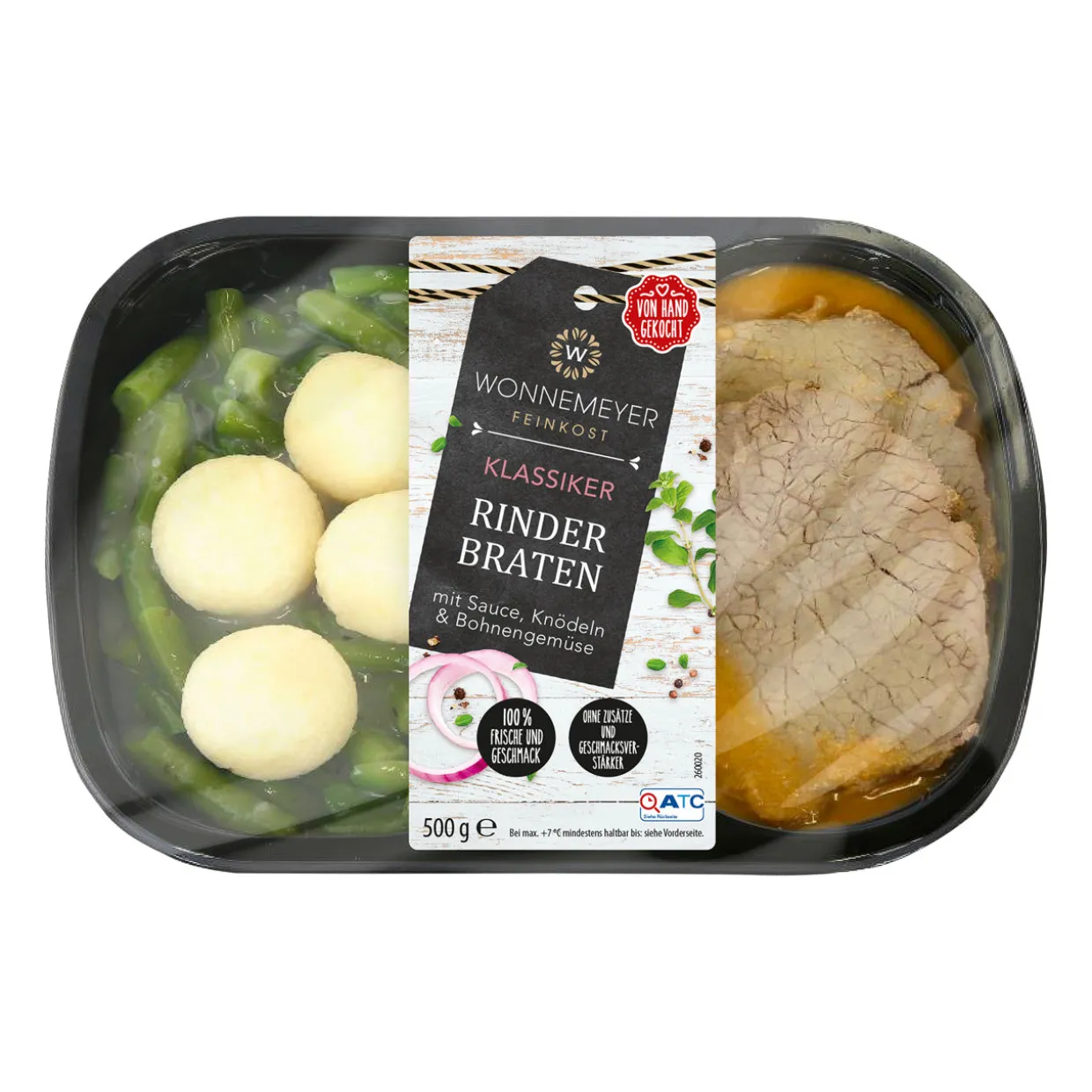 Frisches Fertiggericht