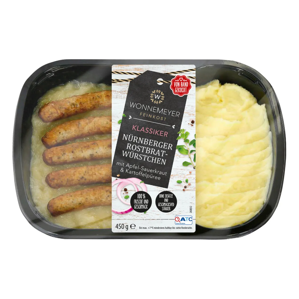 Frisches Fertiggericht