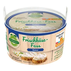Frischkäse-Fass