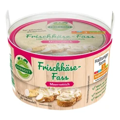 Frischkäse-Fass