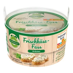 Frischkäse-Fass