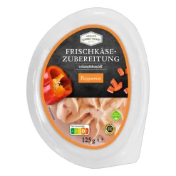 Frischkäsezubereitung