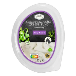 Frischkäsezubereitung