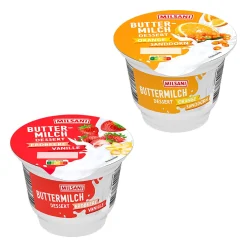 Fruchtbuttermilch-Dessert