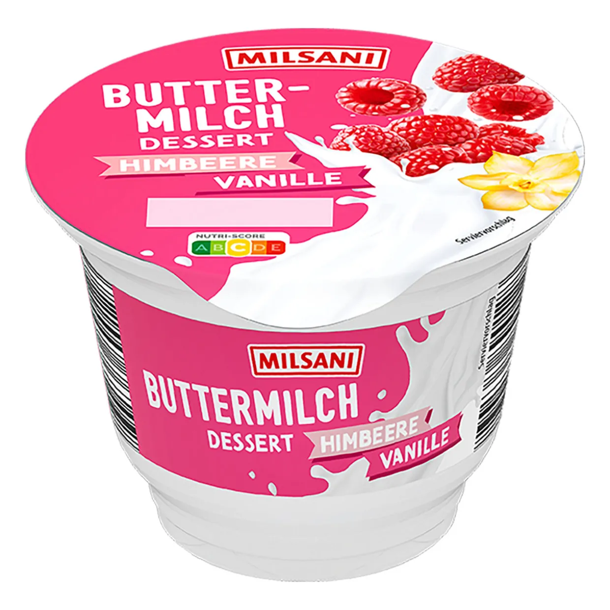 Fruchtbuttermilch-Dessert