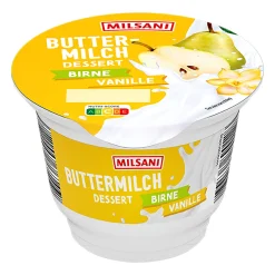 Fruchtbuttermilch-Dessert