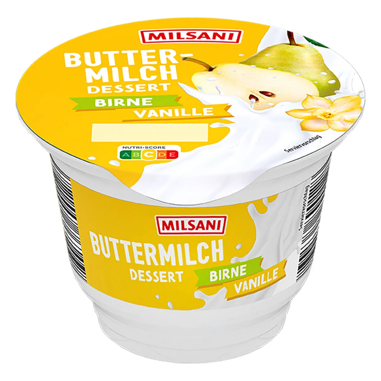 Fruchtbuttermilch-Dessert