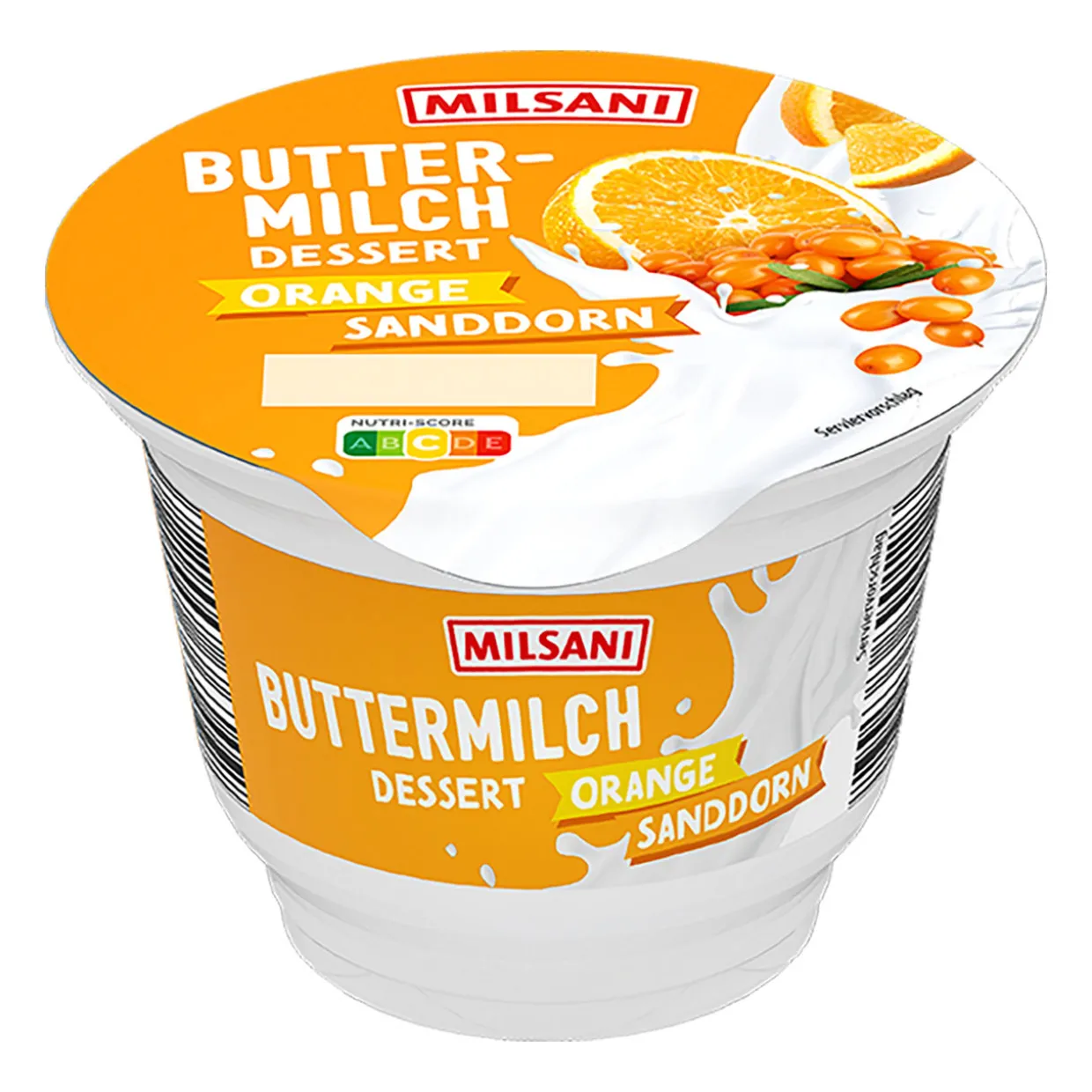 Fruchtbuttermilch-Dessert