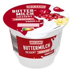 Fruchtbuttermilch-Dessert