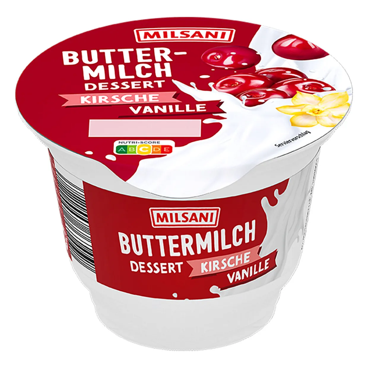 Fruchtbuttermilch-Dessert