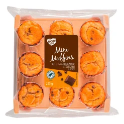 Gefüllte Mini-Muffins
