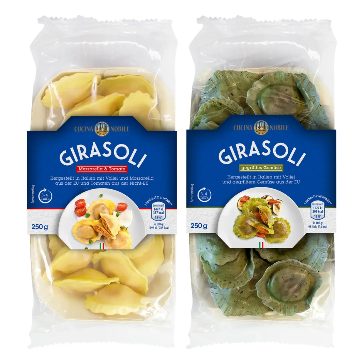 Gefüllte Premium Pasta