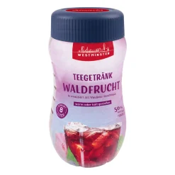 Instant-Krümeltee Zitrone, Waldfrucht, Pfirsich