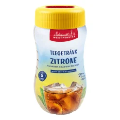 Instant-Krümeltee Zitrone, Waldfrucht, Pfirsich