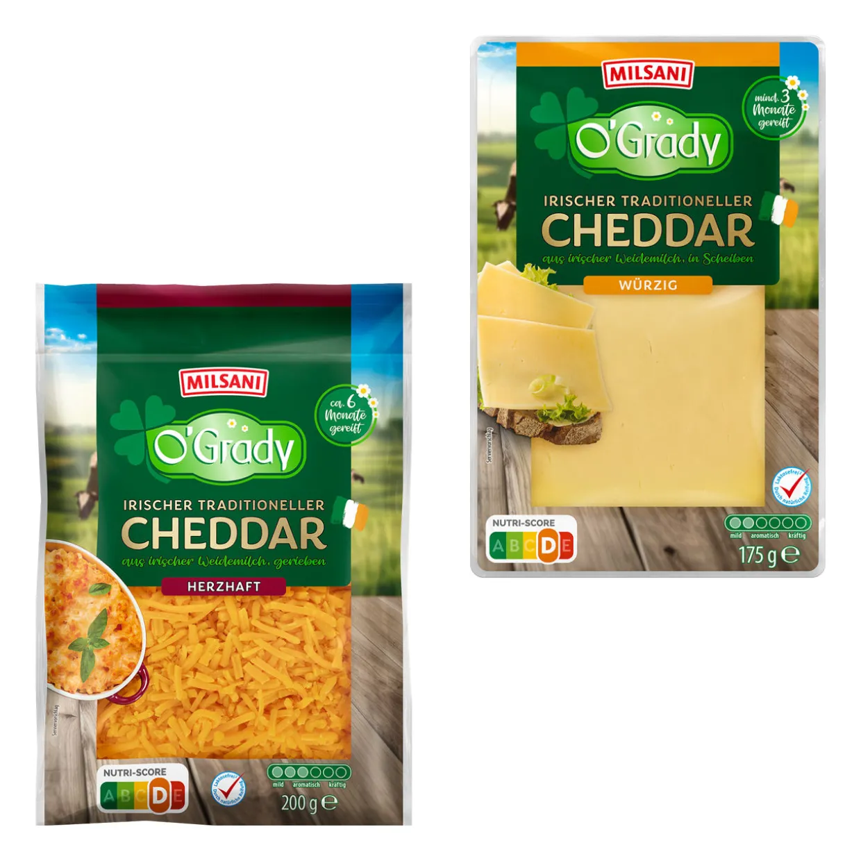 Irischer Cheddar