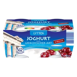 Joghurt griechische Art: Honig/Heidelbeere
