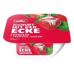 Joghurt mit der Ecke