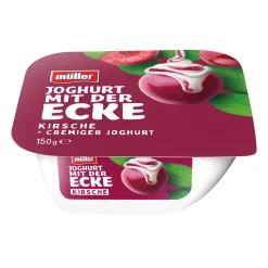 Joghurt mit der Ecke