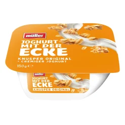 Joghurt mit der Ecke