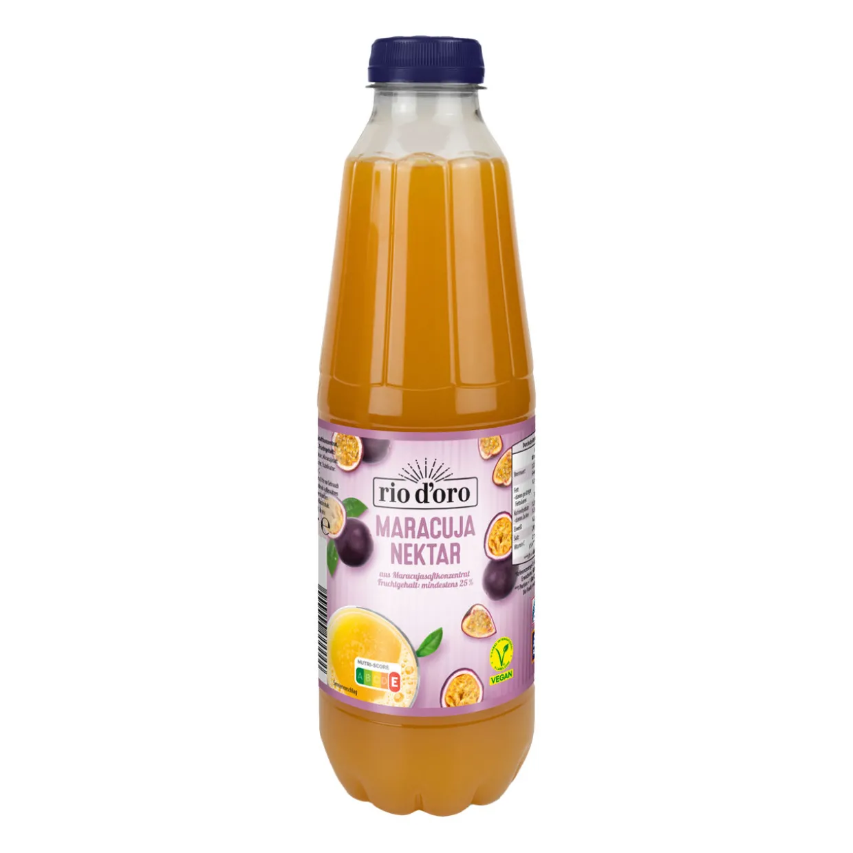 Maracuja- / Schwarze Johannisbeere Nektar