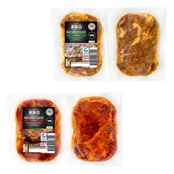 Marinierte Nackensteaks
