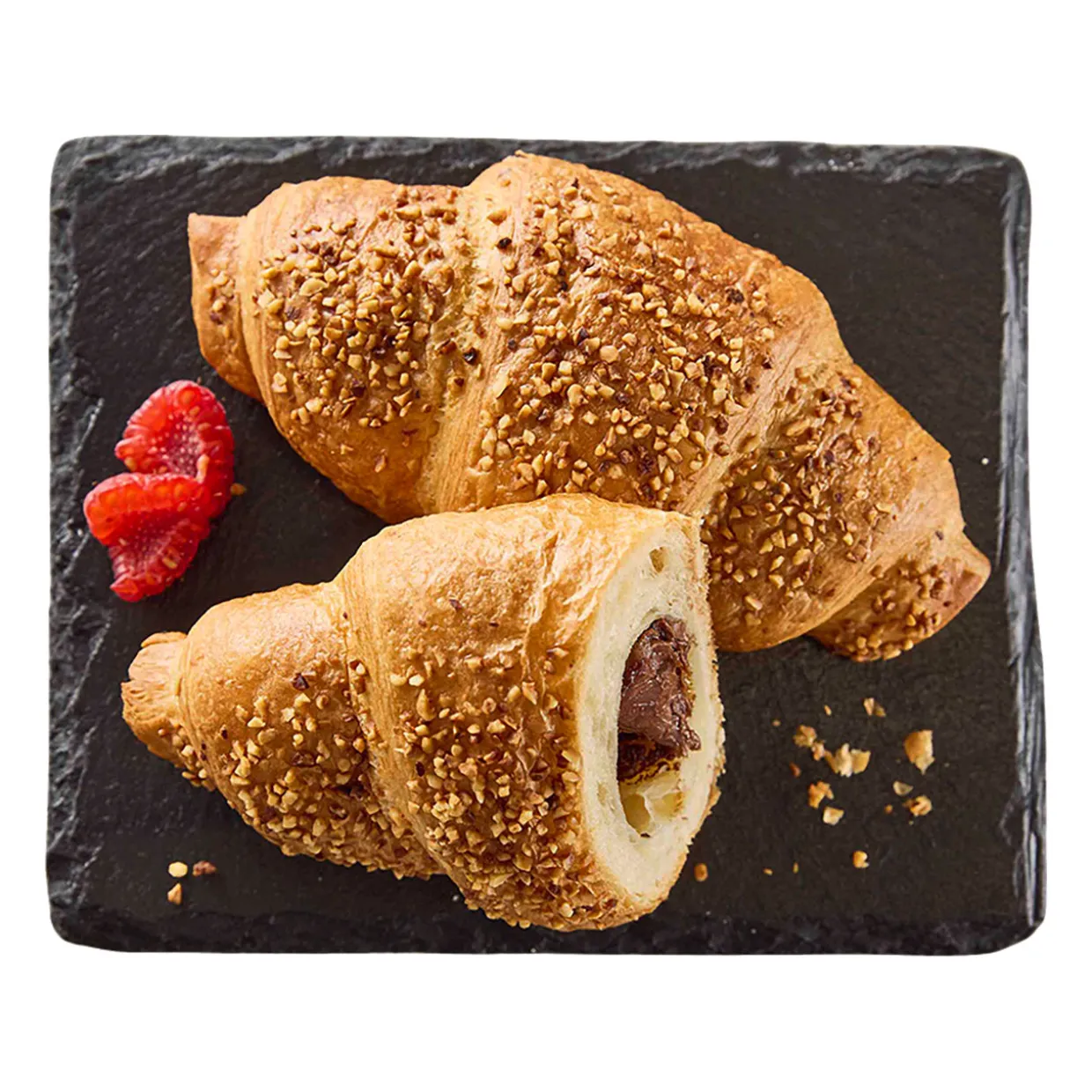 Nuss-Nougat-Croissant