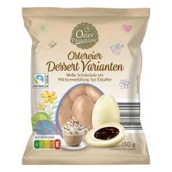 Ostereier Dessert-Varianten