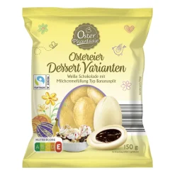 Ostereier Dessert-Varianten