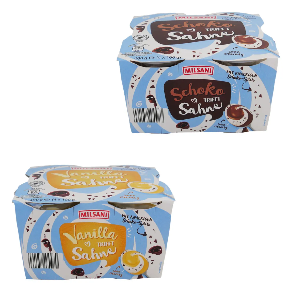 Pudding trifft Sahne