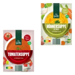 Saisonale Beutelsuppen