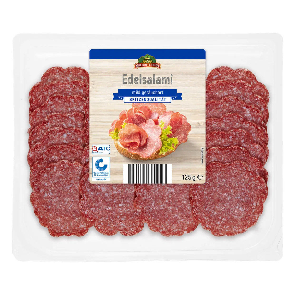 Salami Aufschnittplatte