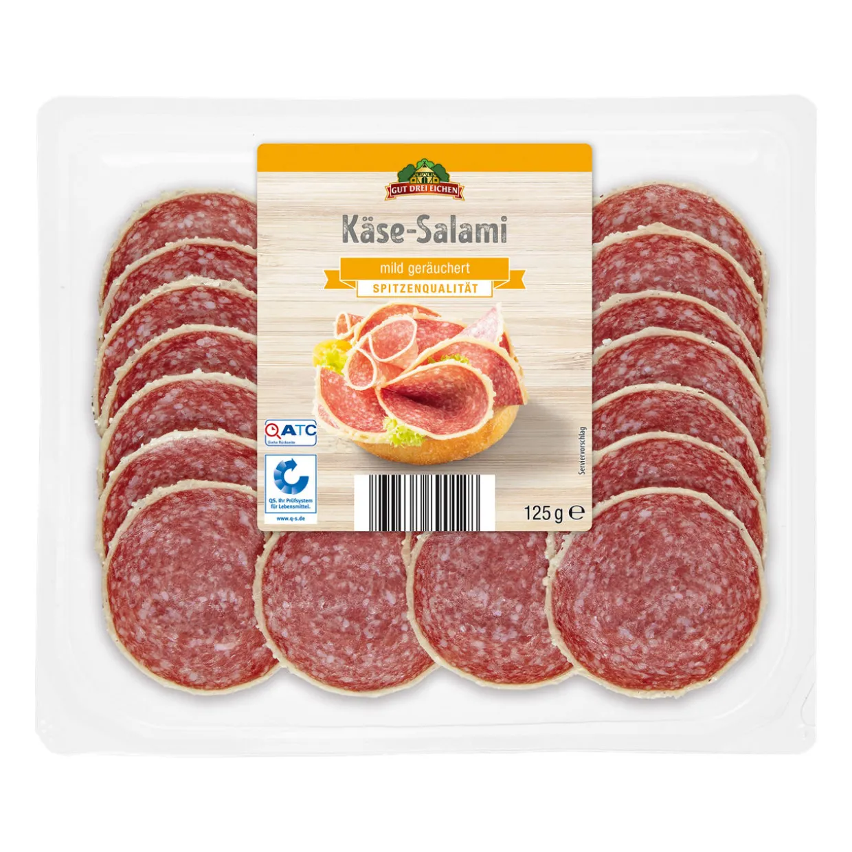 Salami Aufschnittplatte