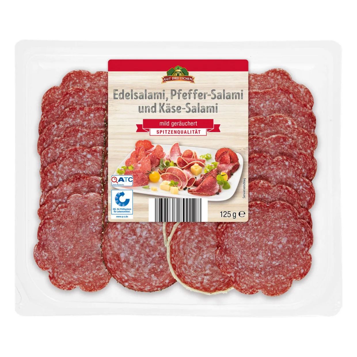Salami Aufschnittplatte