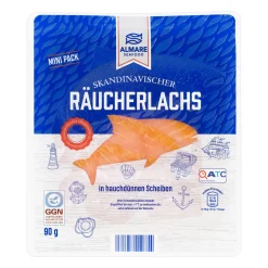 Skandinavischer Räucherlachs