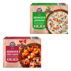 Teilfertiggerichte im Kochbeutel