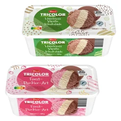 Tricolor-Eisschale