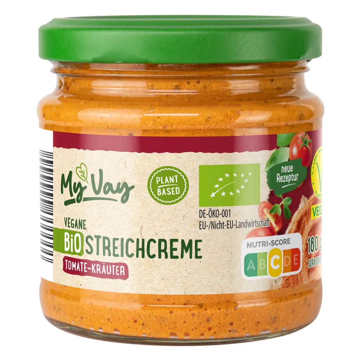 Vegane Bio-Streichcreme