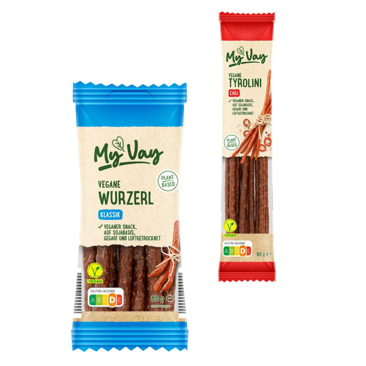 Vegane Tyrolini / Wurzerl