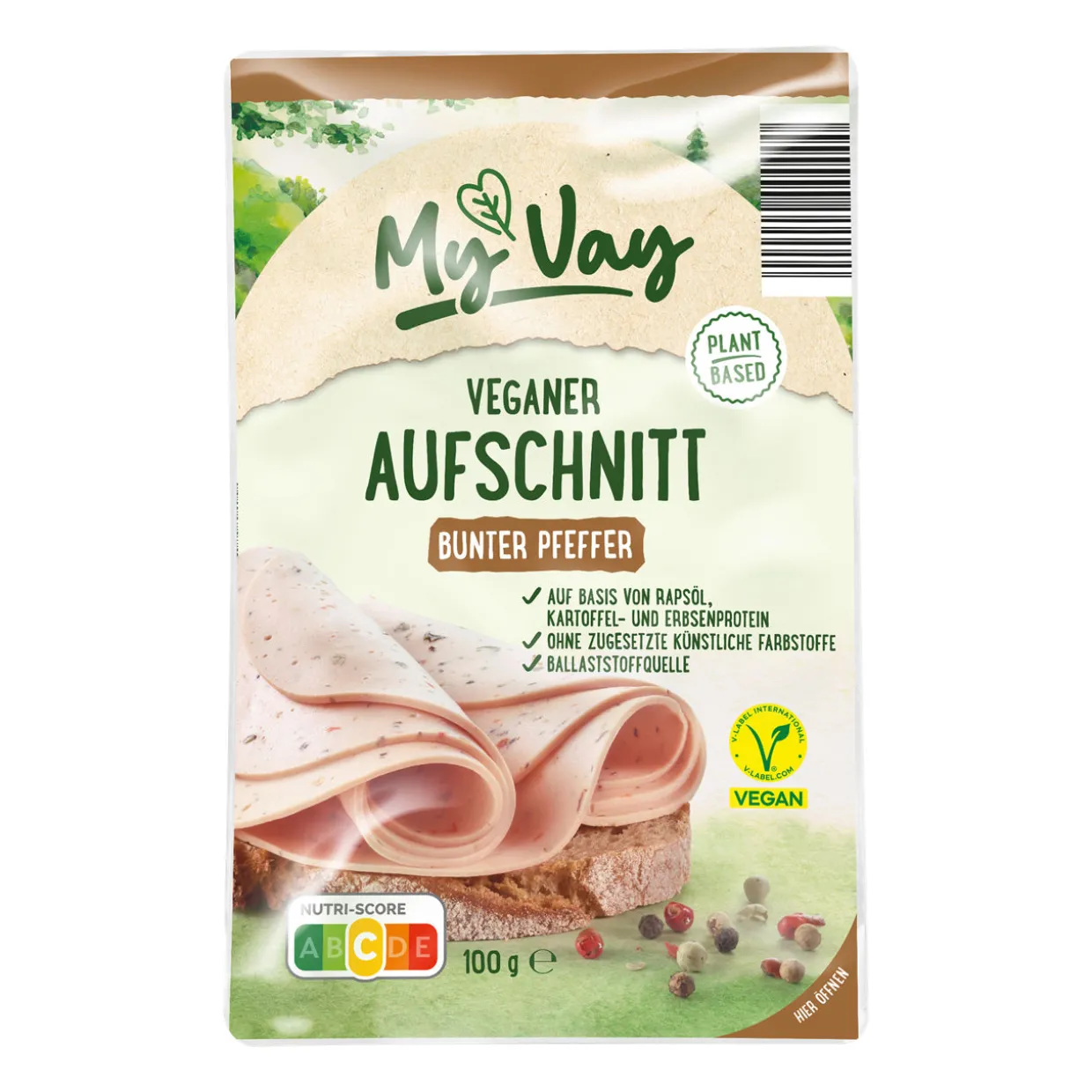 Veganer Aufschnitt
