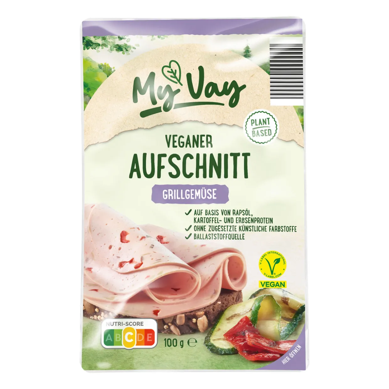 Veganer Aufschnitt